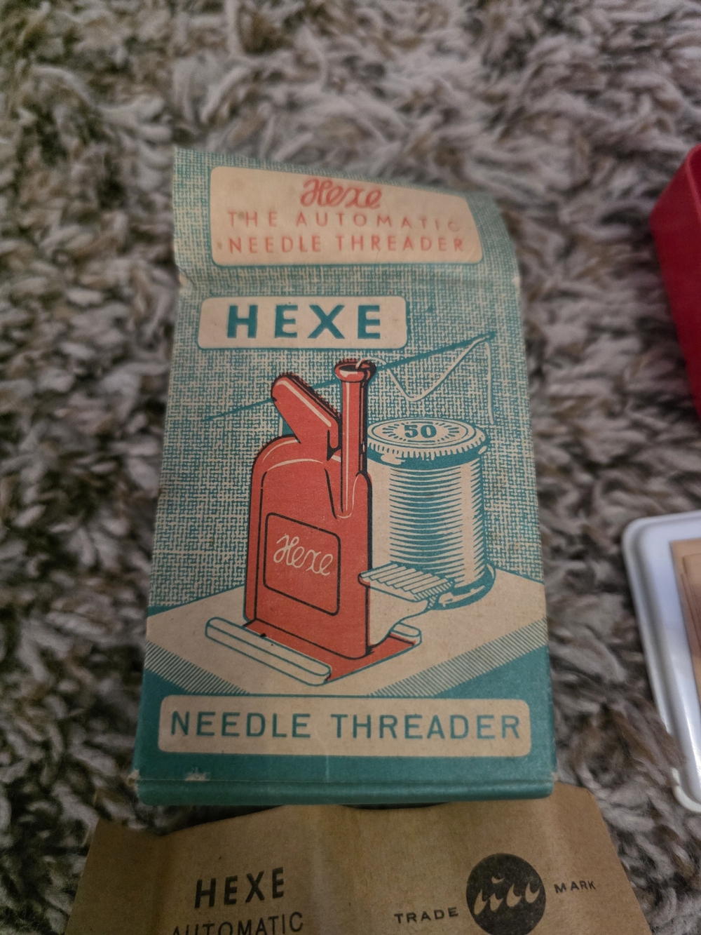 Vintage Hexe Needle Threader. Never Used.